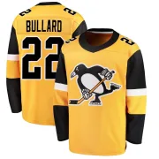 Gold Youth Mike Bullard Pittsburgh Penguins Breakaway Alternate Jersey